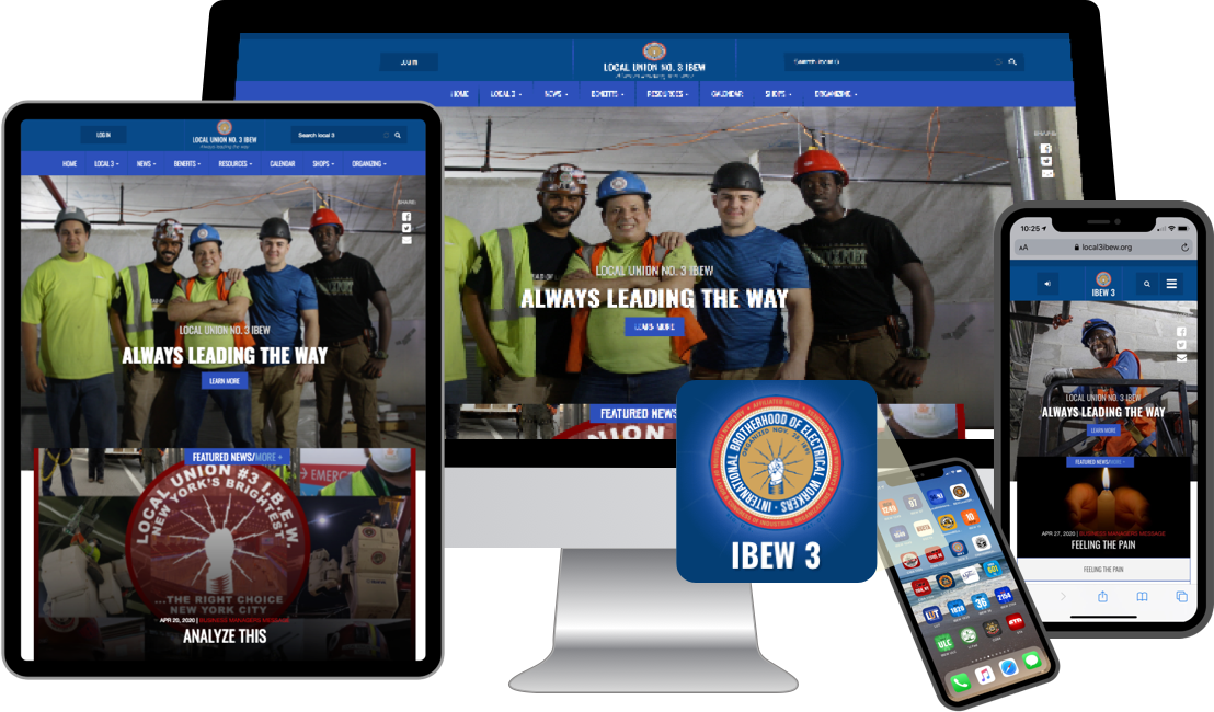 A new website for a hardworking local union